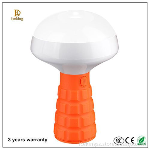 Orange color Silion Material LED Portable Multifunction Rechargeable Emergency LED Bulb Flashlight Car Fix Lamp